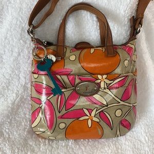 Attractive Fossil Key-Per Crossbody Bag